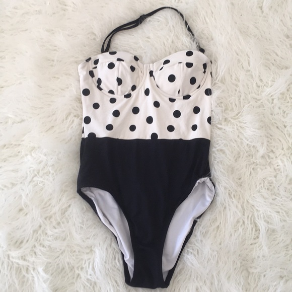 LOFT Other - Adorable polka dot swimming suit with a retro vibe